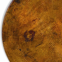 Soft Oval Copper Top (44" x 72" x 1 1/2") by Mathews & Co. - Furniture