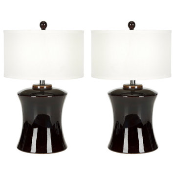 Safavieh Gary 24"H Ceramic Table Lamps, Set of 2