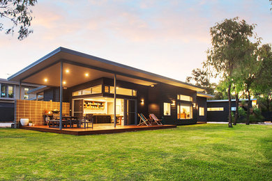 This is an example of an industrial home design in Perth.