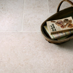 Light Jerusalem Tumbled Limestone || Floors of Stone - Home Improvement