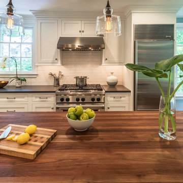 Media, PA - Classic & Casual White Kitchen