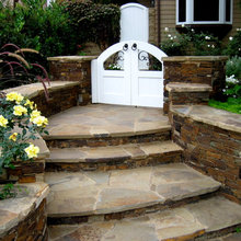 Outside gate & walk way