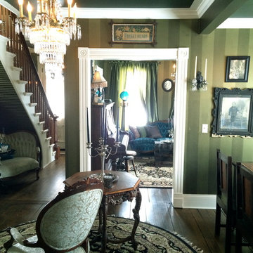 Inside Our Victorian Halloween House