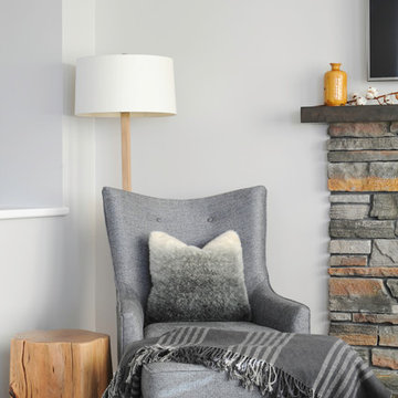 Rustic Touch Family Room