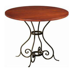 Euro 36" Round Dining Table by Charleston Forge - Dining Tables