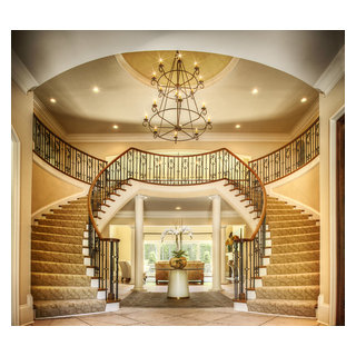 Custom Projects - Traditional - Staircase - Charlotte - by Elite Design ...