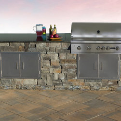 Olde English Wall Kitchen Kit - Outdoor Kitchen Appliances