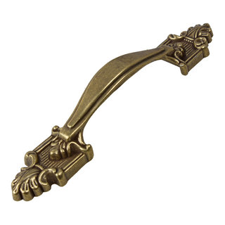 Utopia Alley 3.75 in. (96 mm) Center , Antique Brass Zinc Material