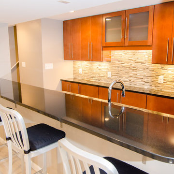 Astounding Completed Basement