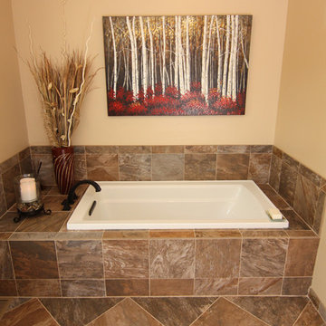 West Windsor, New Jersey Master bathroom