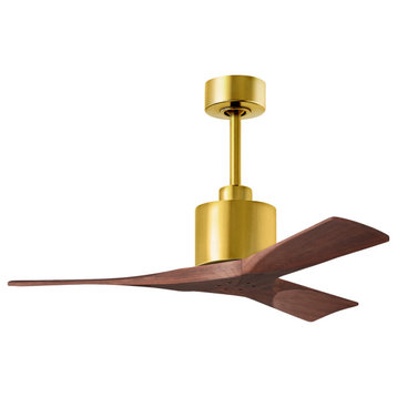 MFan 42"Ceiling Fan from the Nan collection in Brushed Brass finish