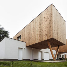 Maison contemporaine Ossature Bois Fabrice Commerçon Architecte