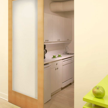 Barn Door Room Scene