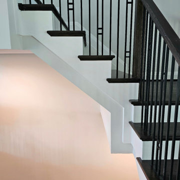 Project #109 | U-Shaped Stairs in Countryside Retreat