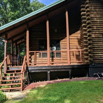 Deck Repaint and Stain Project