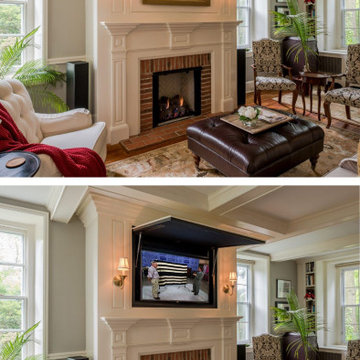 Hidden Living Room TV
