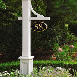 Fence and outside structures near the coast - House Numbers