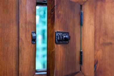 Inspiration for a transitional entryway remodel in Other