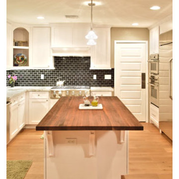 Kitchen remodeling White