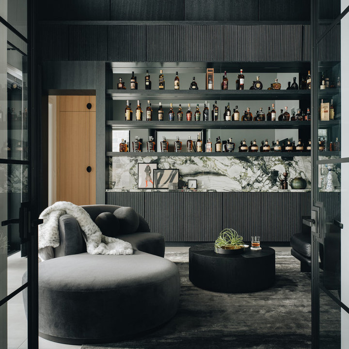 75 photos et idées déco de bars de salon - Octobre 2025
