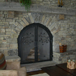 Branch Fireplace - Indoor Fireplaces