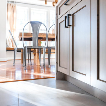 Graywood and Copper Kitchen