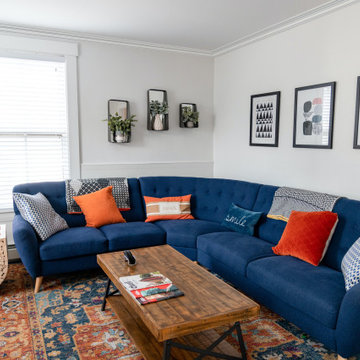 Boho Style Home Living Room