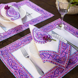 Attiser - Purple Table  Linens - Products