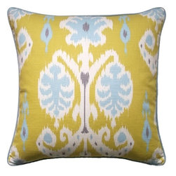 Caftan Citron Pillow - Decorative Pillows