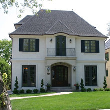 light roof dark gutters