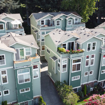 Exterior Painting of Multifamily Houses in Seattle, WA | Home Painting Company