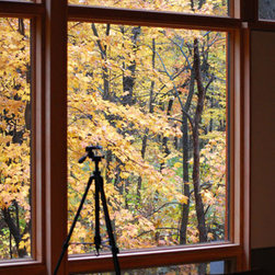Custom Home - Bluff House - Windows