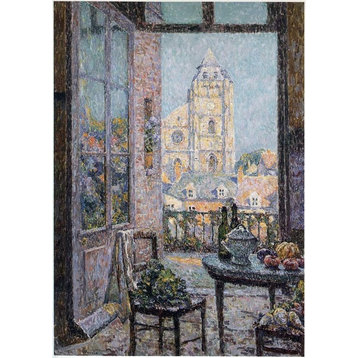 Henri Le Sidaner Table by the Window, 18"x27" Wall Decal