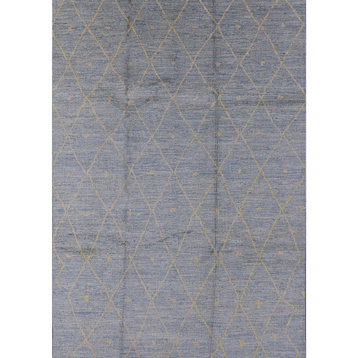 Ahgly Company Indoor Rectangle Mid-Century Modern Area Rugs, 7' x 9'