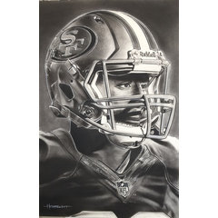 Oakland Raiders Helmet Print – Hobrecht Sports Art