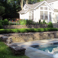 Pool landscaping