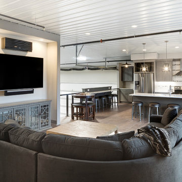 Retro-Inspired Medina Garage Transformation