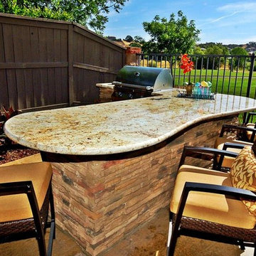Outdoor Dream BBQ Island