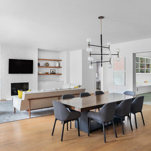 Sala Da Pranzo Moderna Houston Foto Idee Arredamento