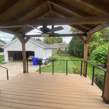 Evans covered porch