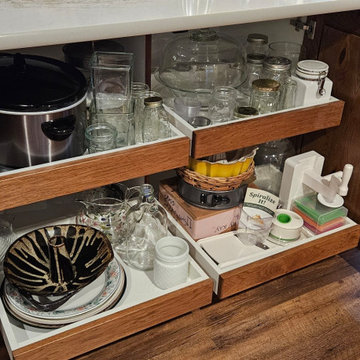 Knotty Hickory Kitchen