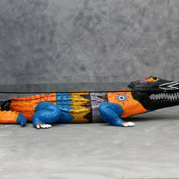 Art Crocodile Center Table - Decorative Objects And Figurines