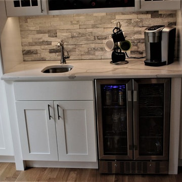 White Shaker Kitchen in Princeton