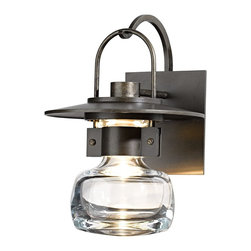 Hubbardton Forge Mason 1 Light Outdoor Wall Sconce in Bronze - Products