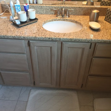 Bathroom vanity faux projects