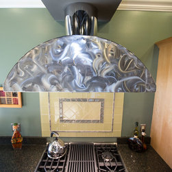 42" Prizer Hood- Crescent Wall Mounted - Range Hoods And Vents