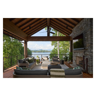 Mountain Shore Trail - Contemporary - Deck - Other - by MHK ...