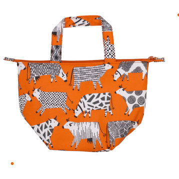 Curious Cows Insulated Lunch Bag