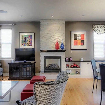 CONTEMPORARY GRAY AND WHITE