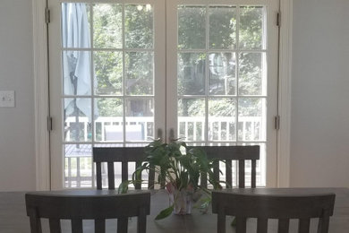 Dining room photo in Boston